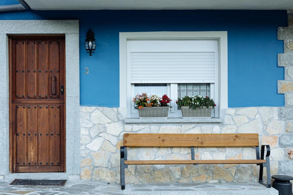 Apartamentos El Coritu Nieda Dış mekan fotoğraf