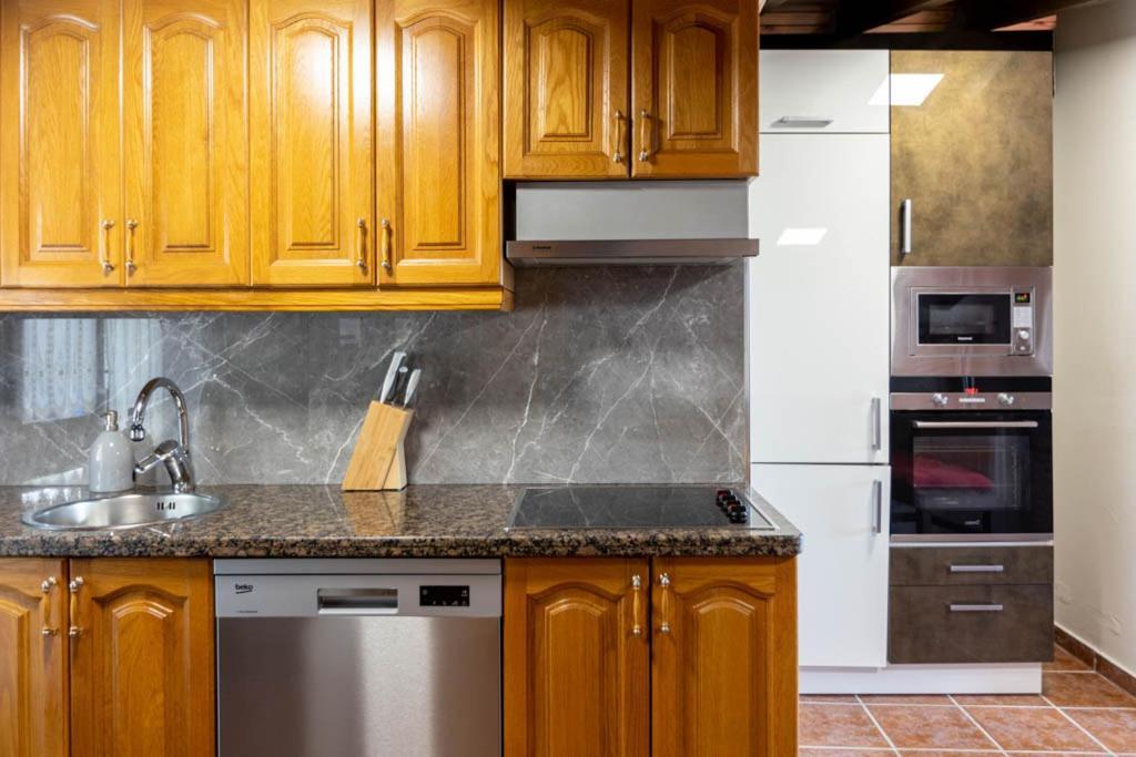 Apartamentos El Coritu Nieda Dış mekan fotoğraf