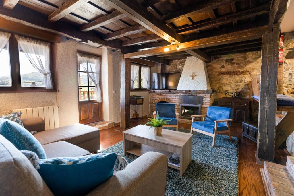 Apartamentos El Coritu Nieda Dış mekan fotoğraf